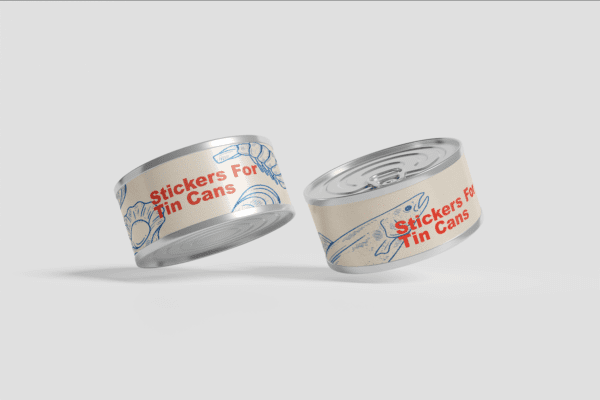 stickers for tin cans